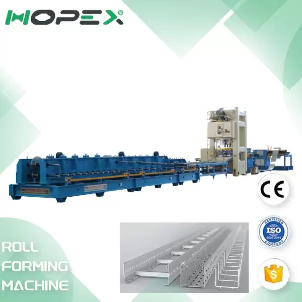 Automated Cable Tray Roll Forming Machine