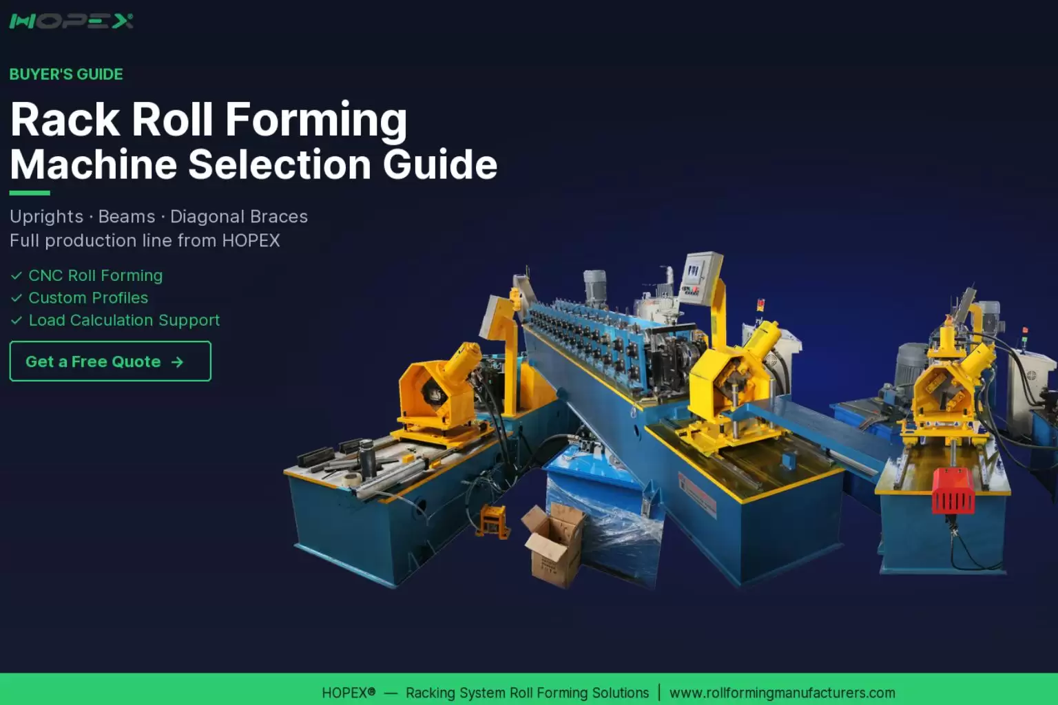 Rack Roll Forming Machine | Storage Rack Production