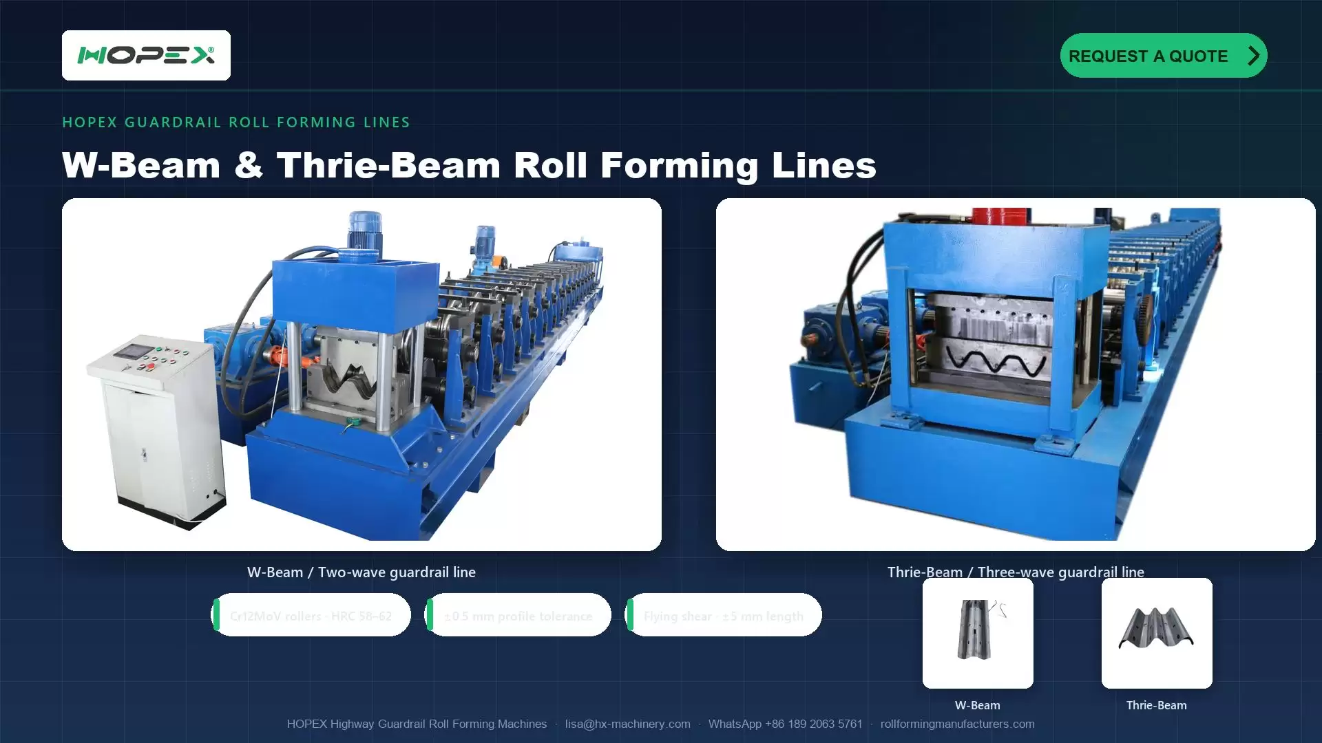 Highway Guardrail Roll Forming Machine: Compliance Standards by Country | HOPEX