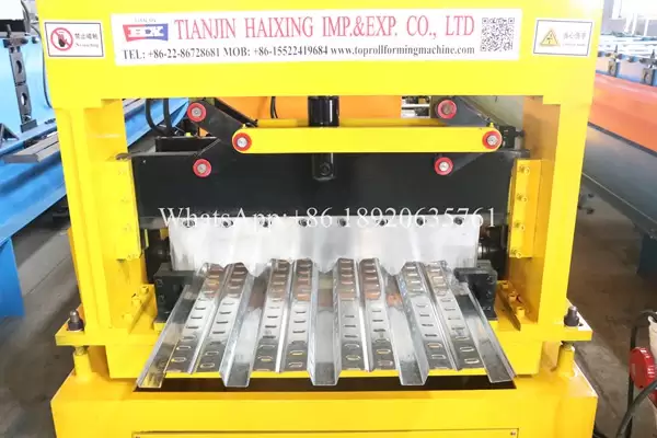 floor deck forming machine