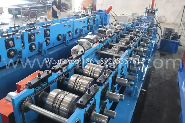 rack system bracing roll forming machine