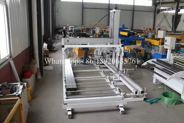 c u channel light steel keel machine line