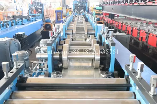 automatic z purlin roll forming machine line