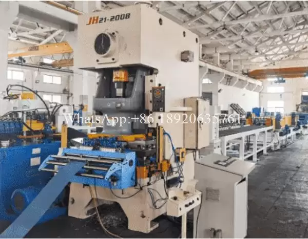 perforated cable tray machine