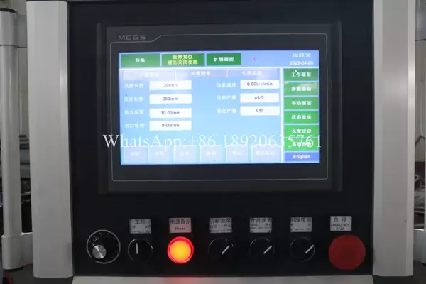 Flip-type light steel keel machine