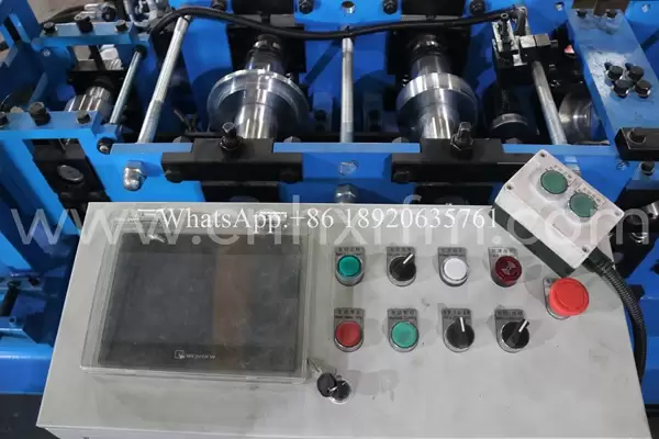rack system bracing roll forming machine