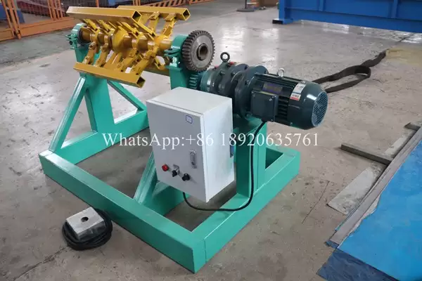 Automated double layer ridge cap machine line