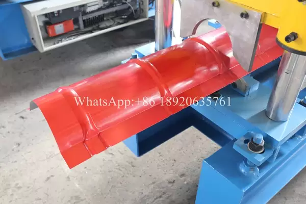 ridge cap tile roll forming machine