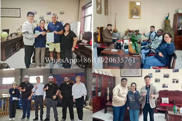 Our photos with our customers