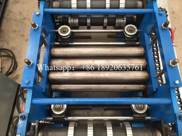 Special shape purlin machine line