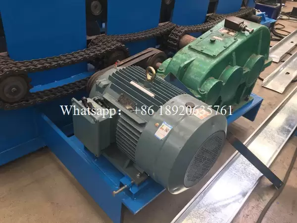 Special shape purlin machine line