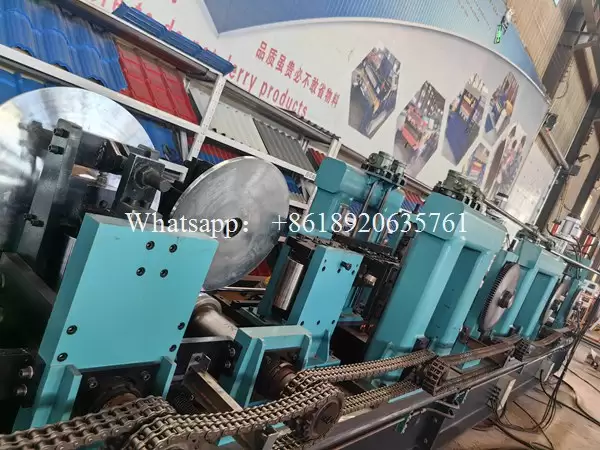 Omega Purlin Roll Forming Machine Line
