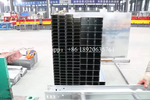 Professional cable tray making machine