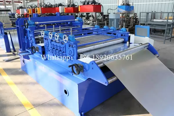 coil slitting machine line
