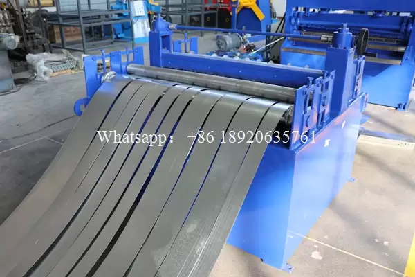 coil slitting machine line