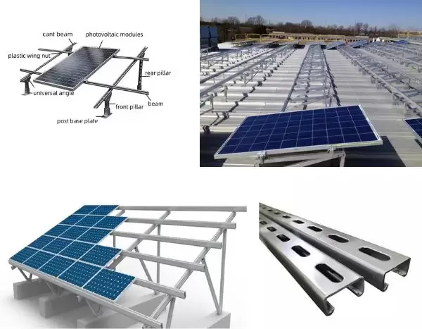 roll forming machine for solar structure