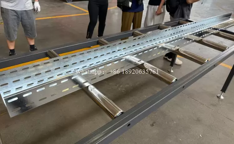 Professional cable tray making machine