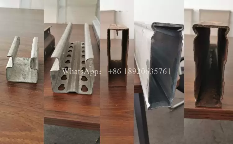 Upright Rack Roll Forming Machine Production Line