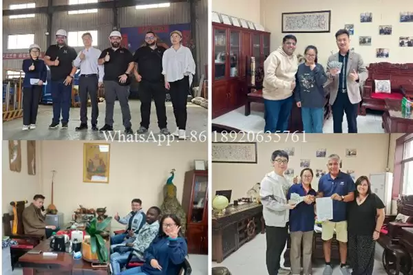 Our photos with our customers Our photos with our customers