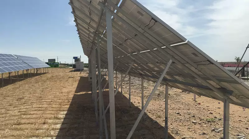 roll forming machine for solar structure