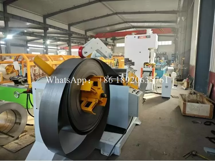 Metal Shelf Upright Roll Forming Machine Production Line