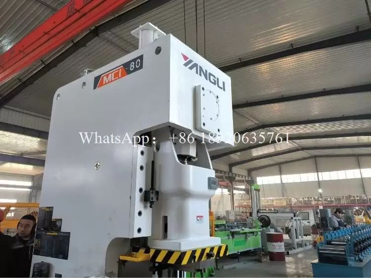 Metal Shelf Upright Roll Forming Machine Production Line