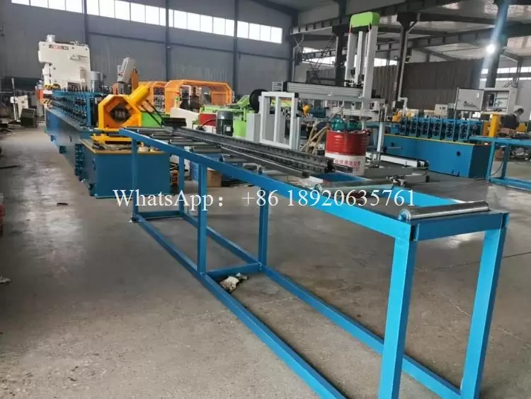 Metal Shelf Upright Roll Forming Machine Production Line