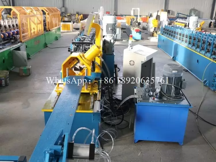Storage Rack Beam Roll Forming Machine Production Line Storage Rack Beam Roll Forming Machine Production Line