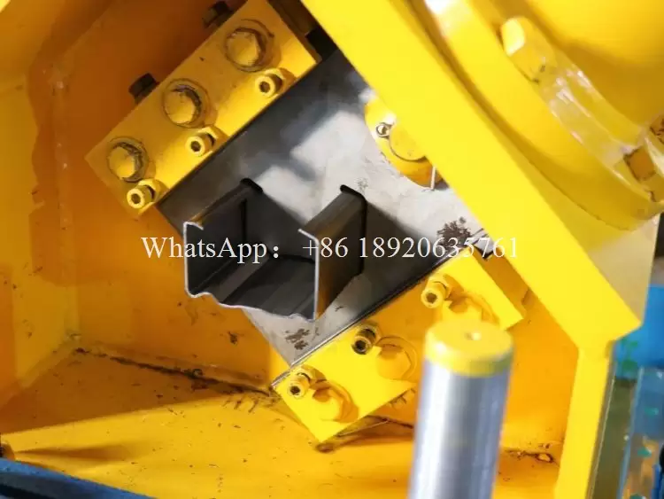 Storage Rack Beam Roll Forming Machine Production Line Storage Rack Beam Roll Forming Machine Production Line