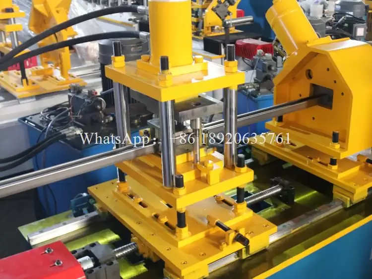 Storage Rack Roll Forming Machine Line For Making Rack Bracing Production Storage Rack Roll Forming Machine Line For Making Rack Bracing Production