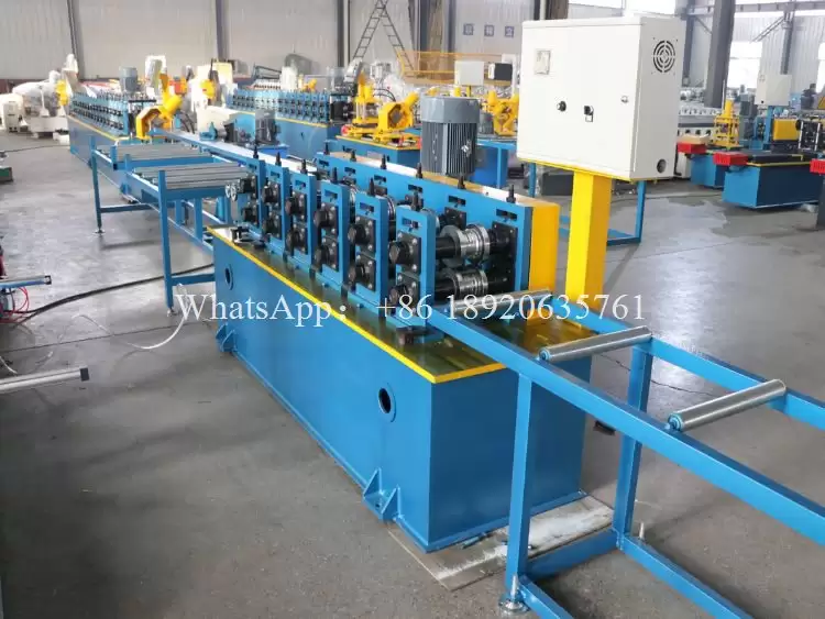 Heavy Rack Roll Forming Machine For Making Industrial Shelf Beam Production