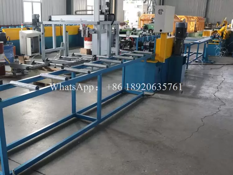 CE Certified Shelf Beam Roll Forming Machine with Remote Warranty Support