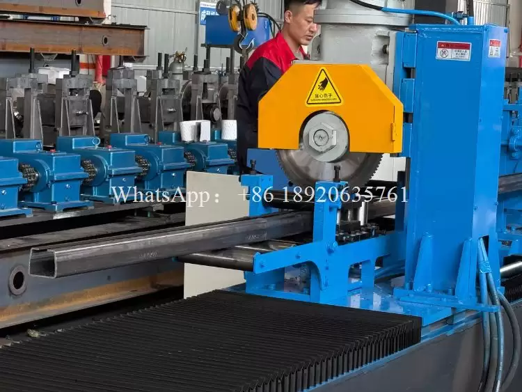 Overhead Sliding Door Track Roll Forming Machine