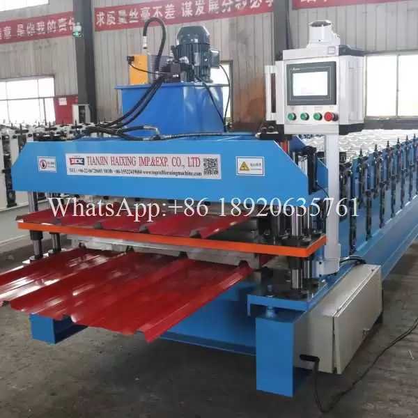 Trapezoidal Double Layer Roll Forming Line