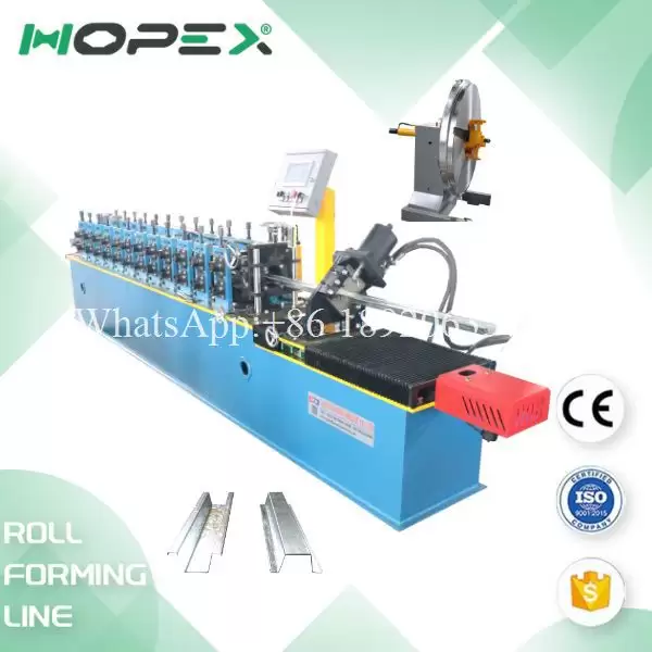 omega roll forming machine line