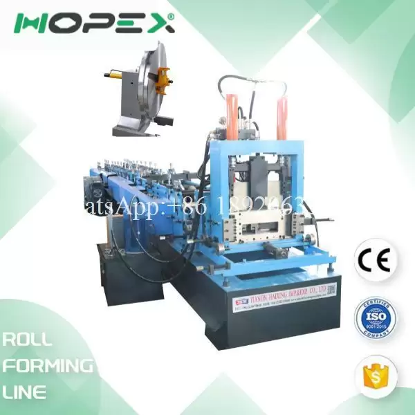 C purlin roll forming machine line