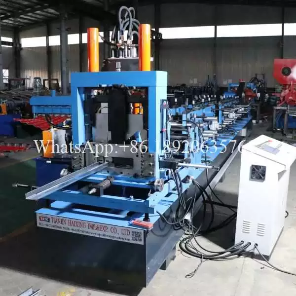 Automatic C purlin roll forming machine line