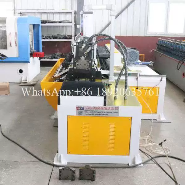 Flip-type light steel keel machine