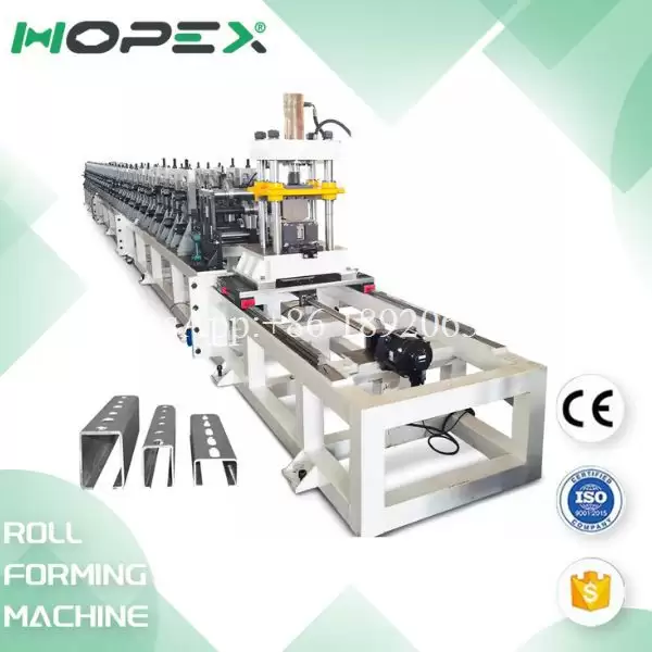 Advanced solar channel roll forming machine