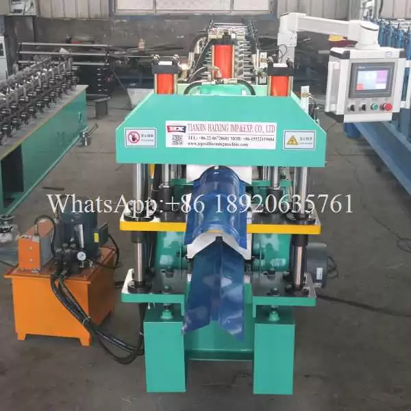 Automated double layer ridge cap machine line