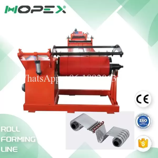 Precision steel slitting line