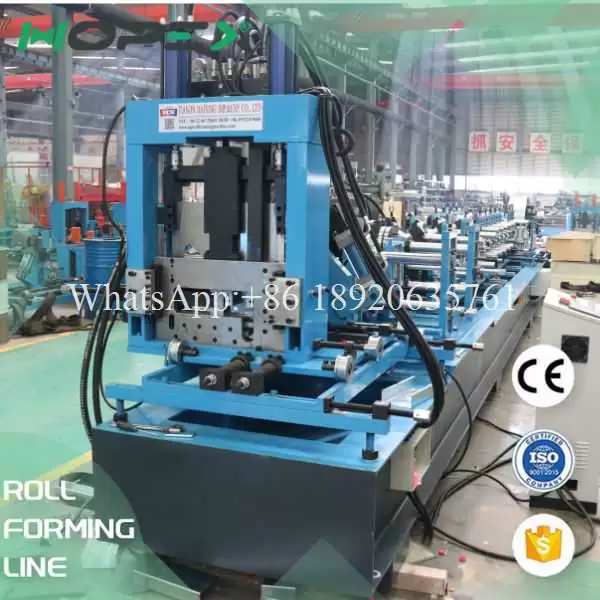 Full-production CZ purlin roll forming machine Line