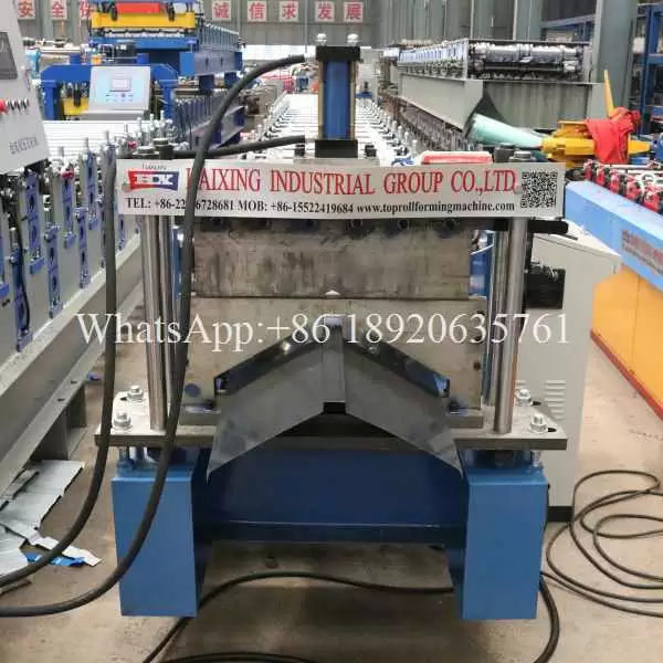 Advanced ridge cap machine line
