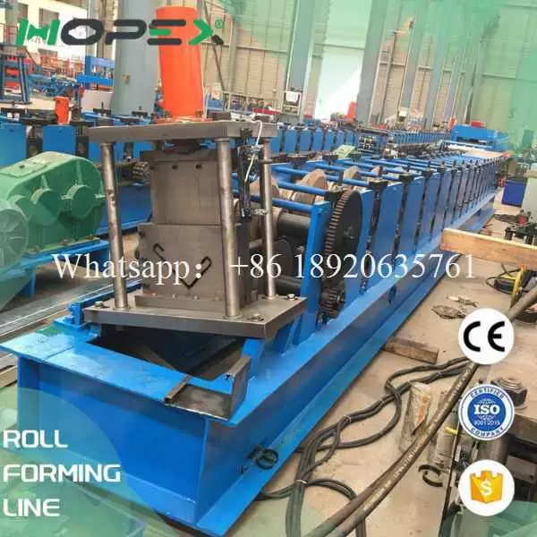 Professional special shape purlin machine line