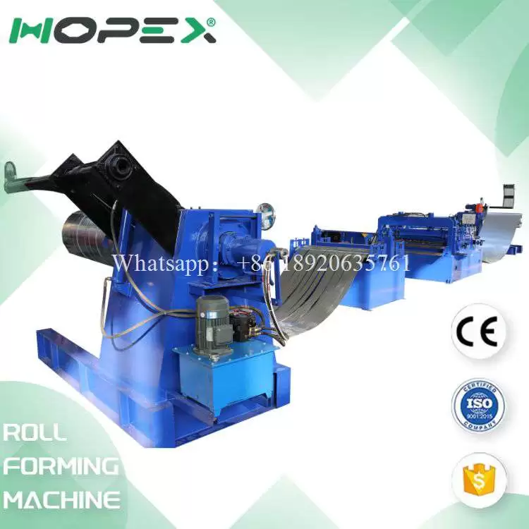 precision coil slitting machine line