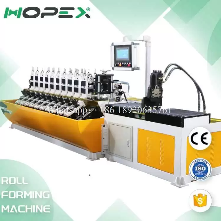 Flip-type light steel keel machine