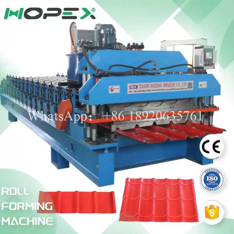 Glazed Trapezoidal Custom Roll Forming Line