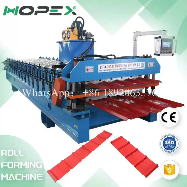 Trapezoidal Double Layer Roll Forming Line