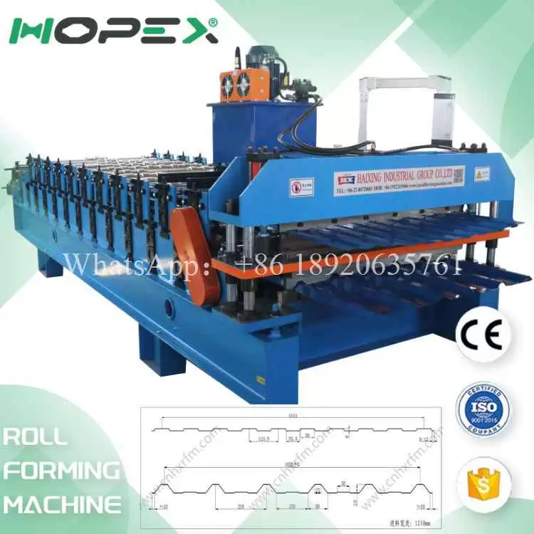 Professional trapezoidal sheet machine line