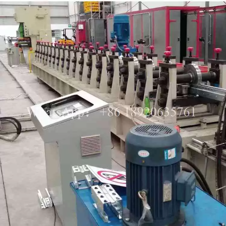 Upright Rack Roll Forming Machine Production Line